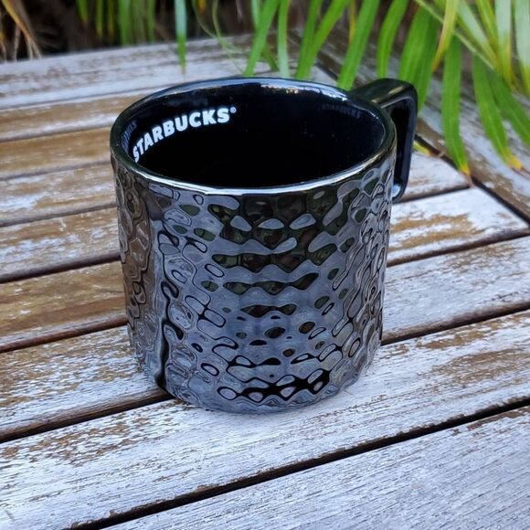 Starbucks Black Iridescent 2019 Holiday Cup NWT - Picture 3 of 6